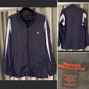 SI Logo Sports Illustrated Track Jacket XL